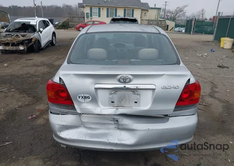2003 Toyota Echo z USA, uszkodzony, nr VIN JTDBT123035038199